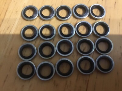 Mitgift Nitril 5mm verklebte Dichtscheiben 20er Pack. Kostenloser Versand UK