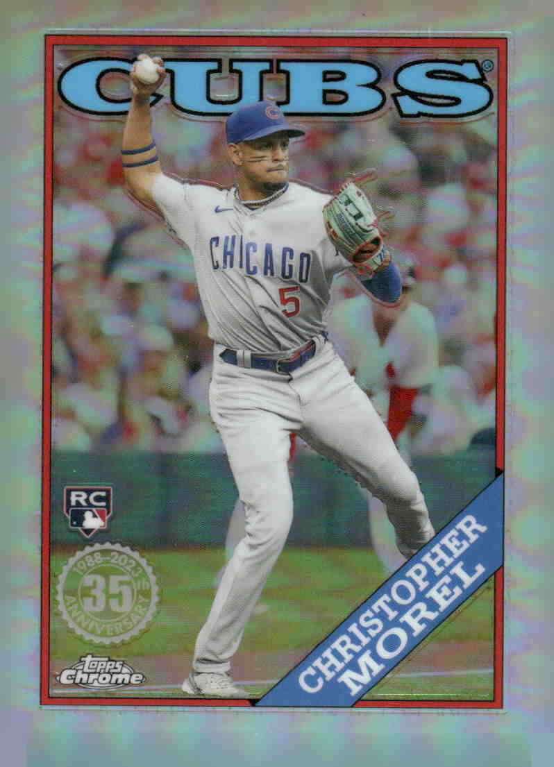 2023 Topps Chrome #88BC-20 Christopher Morel 1988 Topps Baseball
