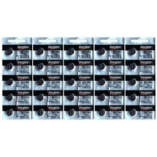 25 pcs Energizer 357 303 SR44W SR44SW SILVER OXIDE Batteries EPX76 A76 NEW 0%Hg