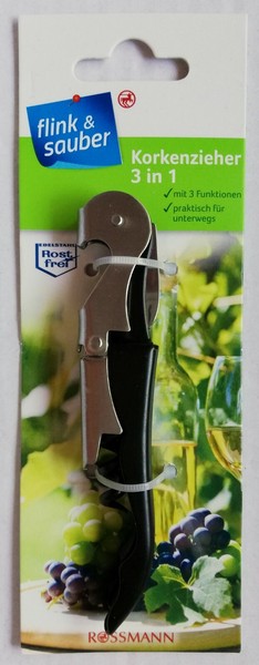 Korkenzieher 3 In 1 FlaschenöFfner-image