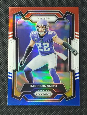 Image Harrison Smith image beautiful image beautiful image beautiful - 2023 Panini Prizm Harrison Smith Red White Blue Prizm #192 ...