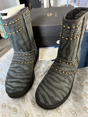 Uggs Boots- Jimmy Choo Design With Studs | eBay