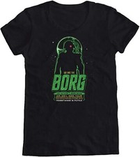 We Are Borg Resistance Is Futile We Will Add Your Fu Ladies' Crewneck T-Shirt