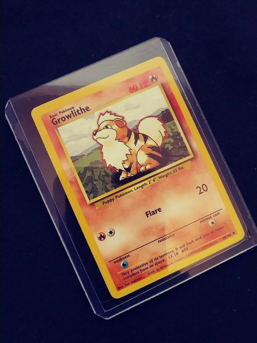 1995 growlithe pokemon card value 2002 Neo Destiny #68/105 Unlimited Price Guide Listed cards may have imperfections. Blaine's Growlithe (Gym Challenge 62)