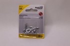 (2-Pk) National Hardware V2000 Hook and Eye Zinc Plated Steel 1-1/2" N117-853