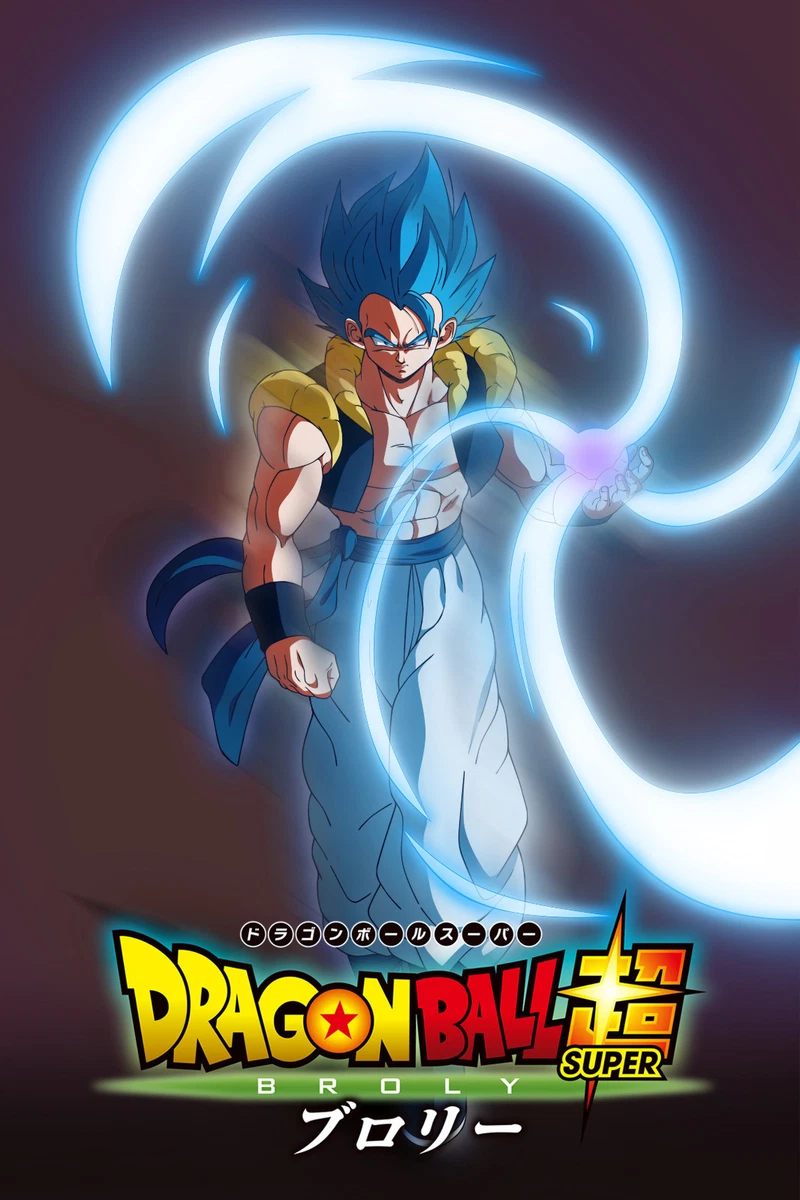 Dragon Ball Super Broly Movie Gogeta Blue Poster 12inx18in Free