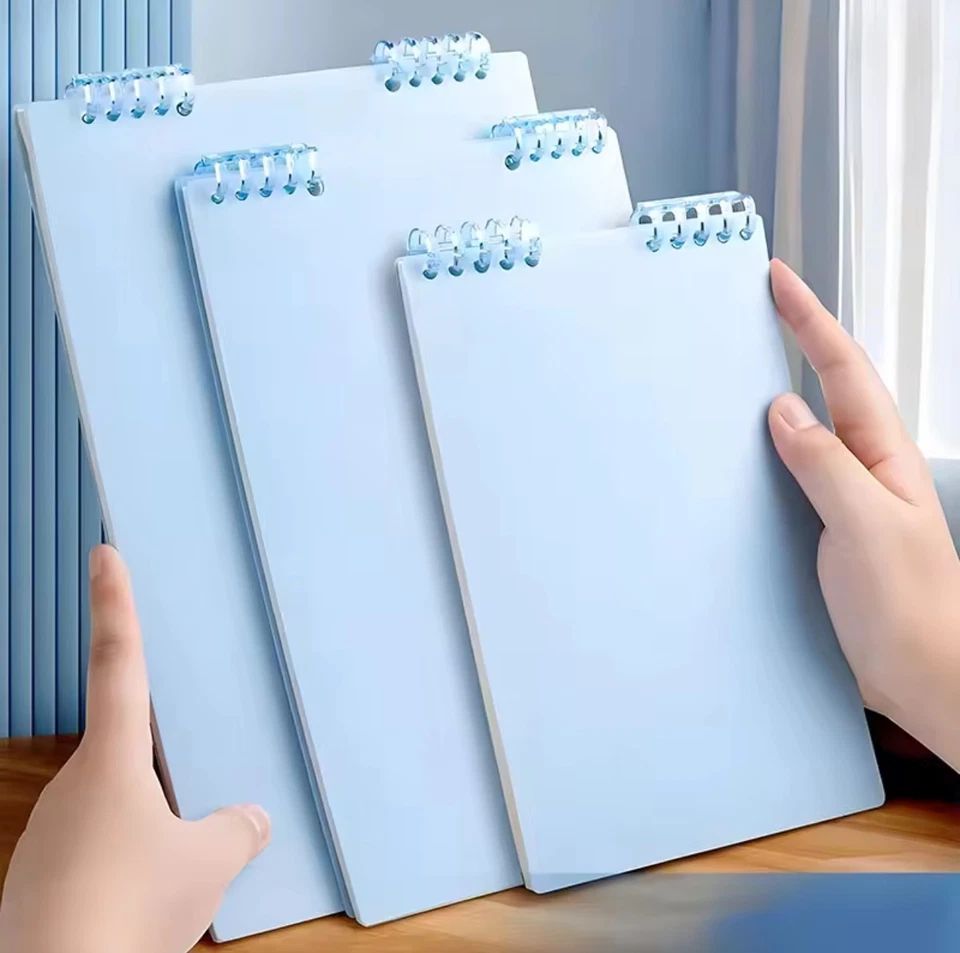 Top Flip Office 360°Page Journal A5 Notebook Lined Paper Writing Vintage Diary - Image 2 of 4