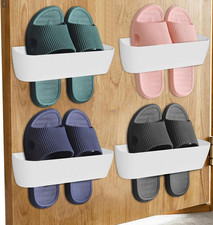 4 Stück Schuhhalter Wand Ohne Bohren Für Wohnmobil, Badeschuhe, Schuhregal Wand