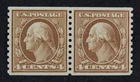 CKStamps: US Stamps Collection Scott#457 4c Washington Mint NH OG Tiny Gum Dist