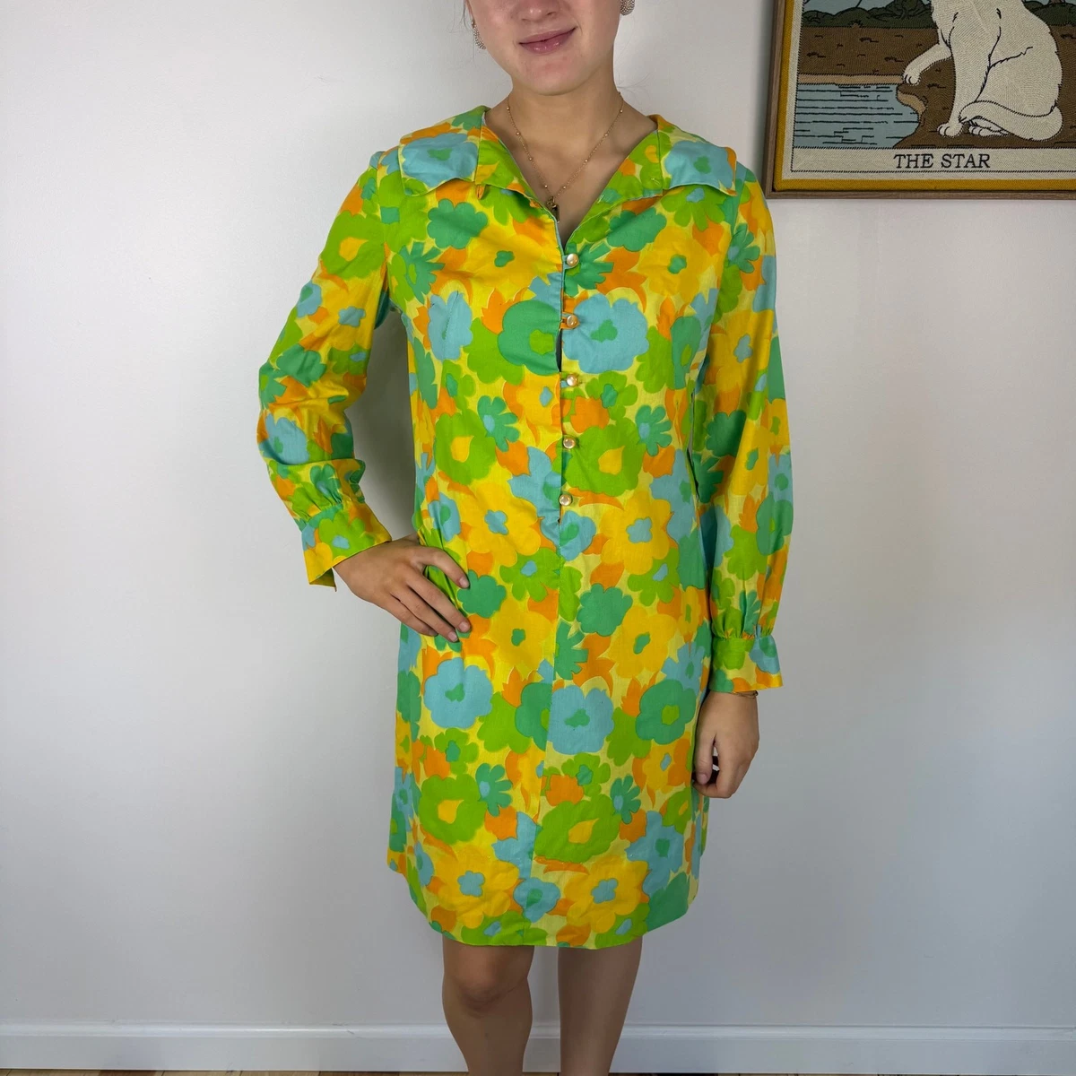 Green Mod/GoGo Vintage Dresses for Women for sale | eBay