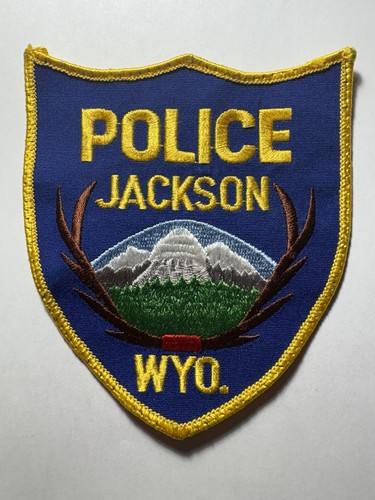 Jackson Wyoming Police Patch