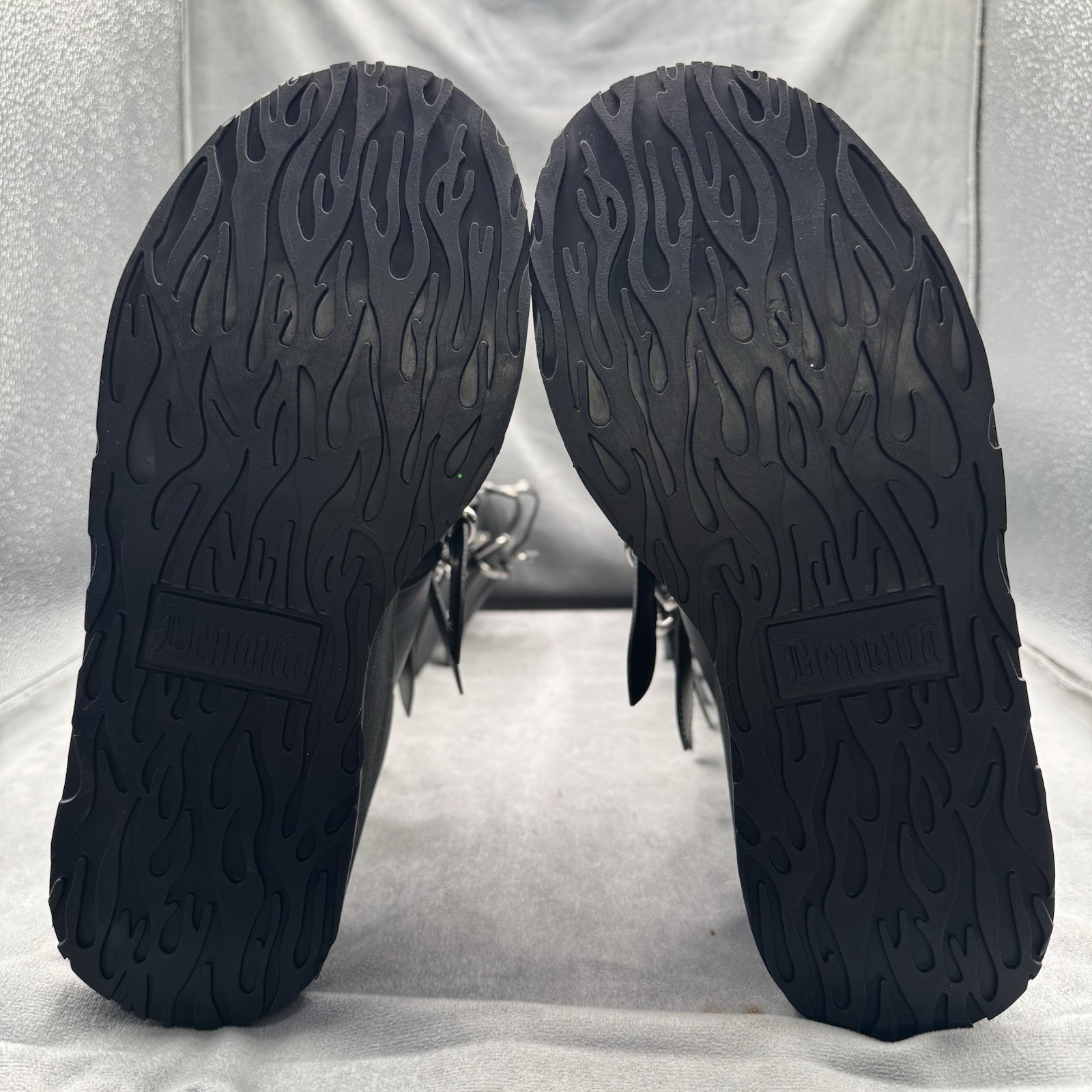 Demonia Swing-815 Knee High Platform Wedge Boots … - image 11