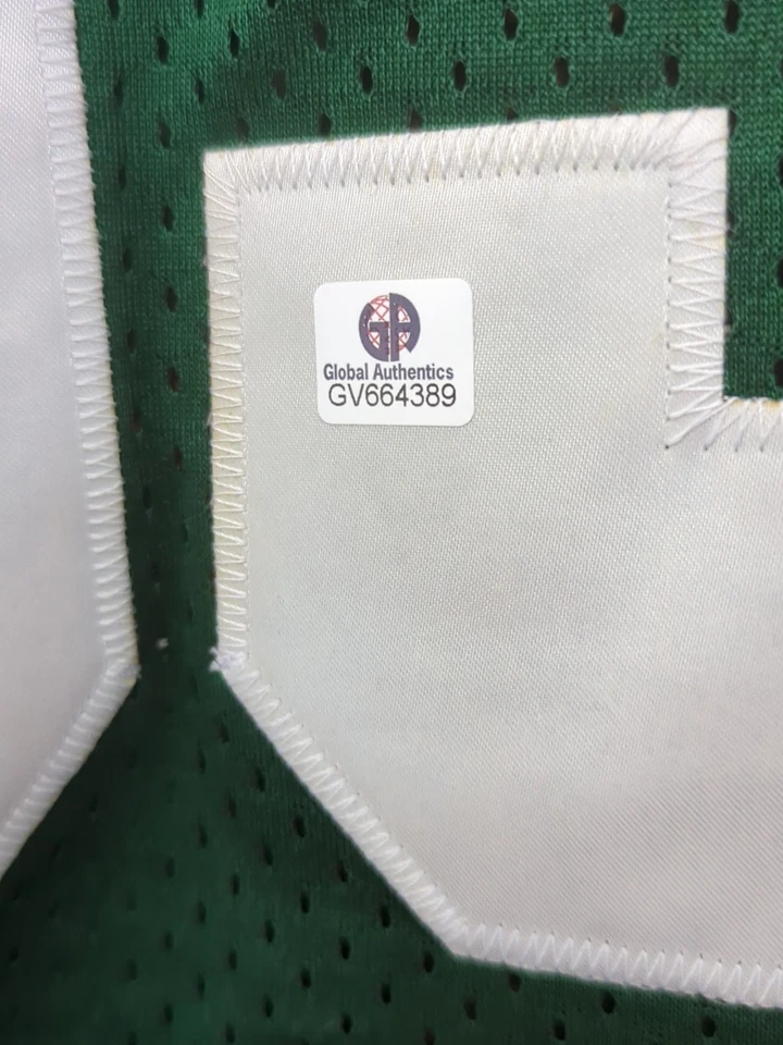 Camiseta Greg Jennings Green Bay Packers Firmada a Mano Verde #85 Reebok Talla 50 Certificado de Autenticidad Foto 3 de 4
