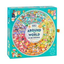 Around the World in 80 Drinks 1000 Piece Jigsaw Puzzle