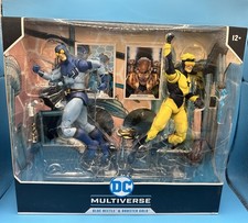 McFarlane DC Multiverse Blue Beetle And Booster Gold Blue And Gold 2 Pack NEW