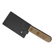 PU Leather Knife Sheath Meat Cleaver Sheath Waterproof Knife Guard Black