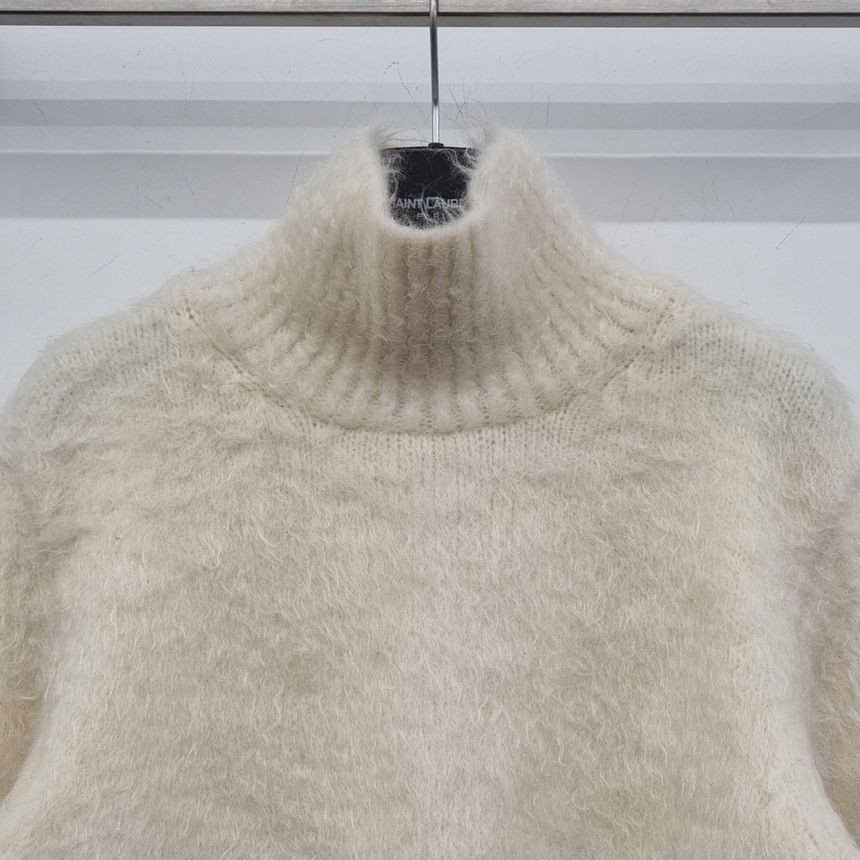 Saint Laurent maglia oversize in mohair SAB022116 129300247