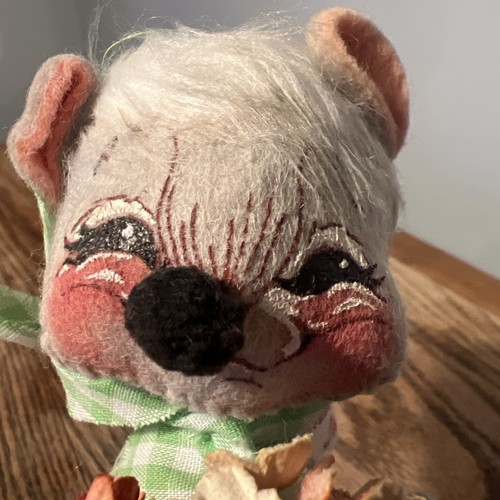 Annalee 1965 Mouse Mobilitee w/ Flowerpot 45 Years Old! In Ex Vtg Condition