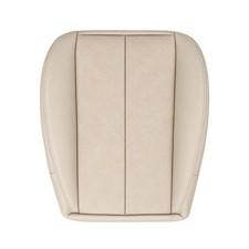 2010-2014 For Subaru Outback Syn. Leather Driver Bottom Seat Cover Warm Ivory