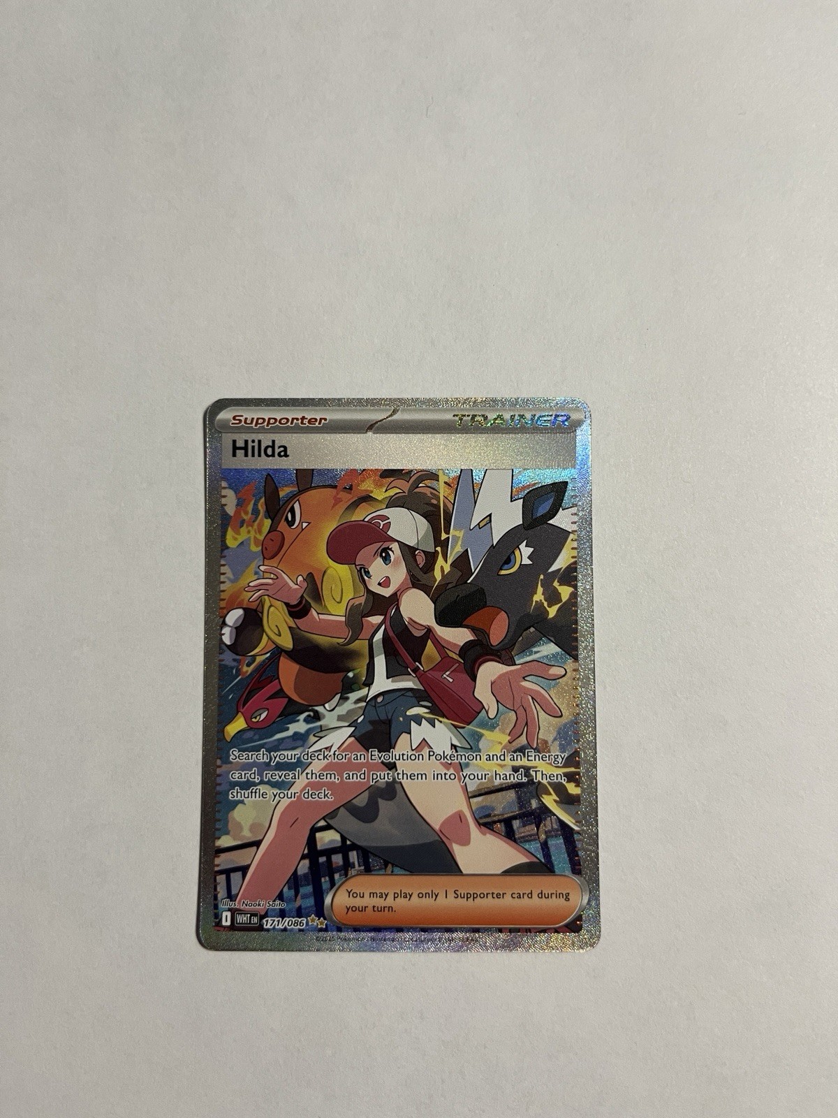 Hilda Special Illustration Rare #171/086 Pokemon White