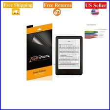 3 Pack Matte Anti-Glare Screen Protectors for 6-Inch Kindle, Water-Resistant