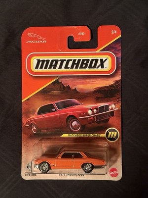 Matchbox 1977 Jaguar XJ6C Orange Super Chase Rubber Tires Super Treasure Hunt