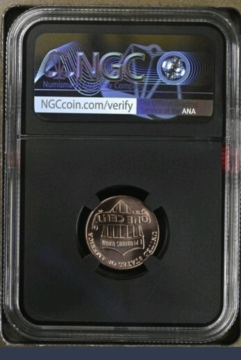 2025 D 1C Penny Abraham Lincoln Shield Cent NGC MS67 RD Red  FIRST DAY Issue % - Image 2 of 2