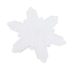 A-3D Snowboard Stomp Pad Thickened PVC Snowflake Shape Self Adhesive Anti Slip