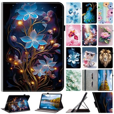 Druckmuster Stoßfestes Leder Schutzhülle für iPad 10/11. Gen Air Pro 11/13'' 2026