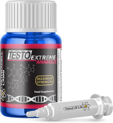 Testo Extreme Anabolic : Testosterone Booster Supplement for Muscle Growth St...