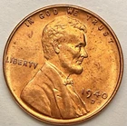 1940-D  ~ Uncirculated BU Red RD - Lincoln Wheat Cent  ~ B762