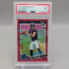 2023 Panini Donruss Optic C.J. Stroud Rated Rookie Red Mojo Prizm #244 PSA 9