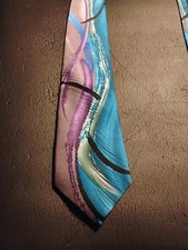 J. Garcia Men  s Neck Tie 'Capillaries' Collection Fifty-Two Silk 3.5" x 62"