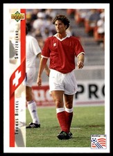 Thomas Bickel 1994 Upper Deck World Cup Contenders  #137 Switzerland