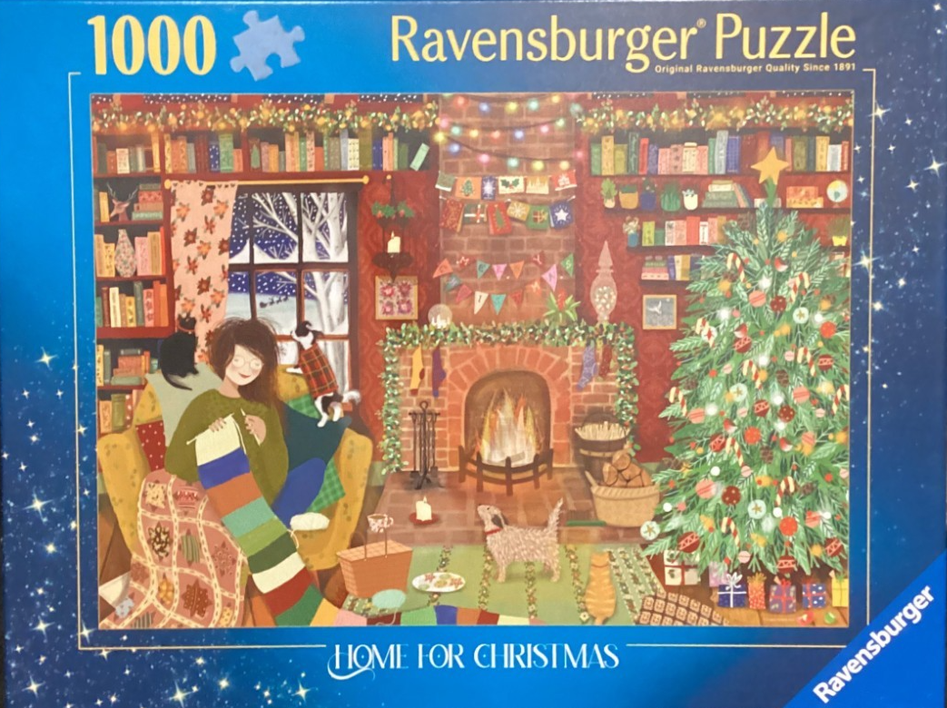 Ravensburger 1000pc Home for Christmas by Holland 2025 jigsaw puzzle HTF  NIB
