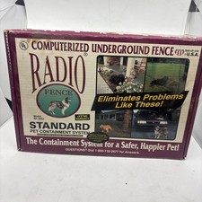 Radio Fence Dog Pet RF-3003 Computerized Underground Fence New In Box Read Desc