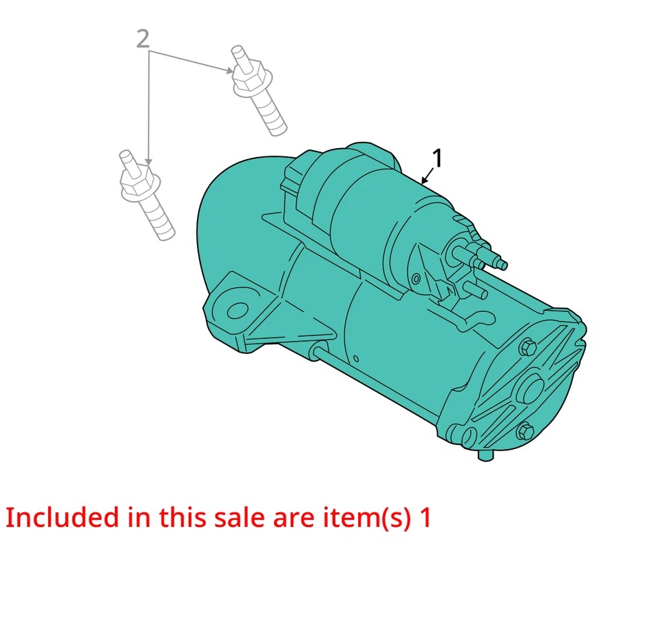 Lincoln MKX 2013 motor de arranque OEM 79 k millas - LKQ326010238 Foto 4 de 4