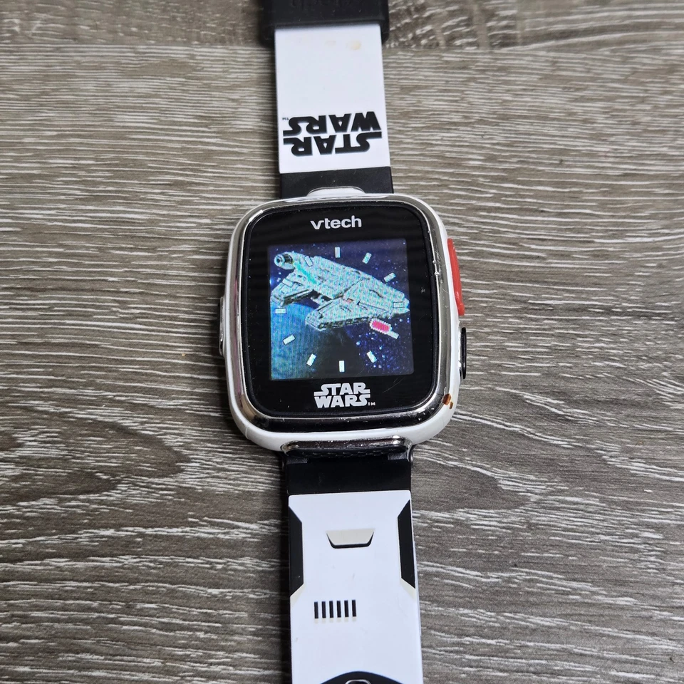 Vtech Star Wars First Order Stormtrooper SmartWatch Rare White Clock - Image 4 of 4