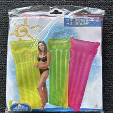 Pink Pool Float Intex The Wet Set Vintage Raft Mat Neon NEW 2005 #59717