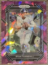 2022 Prizm /225 Purple Cracked Ice RYAN TANNEHILL #283 Titans