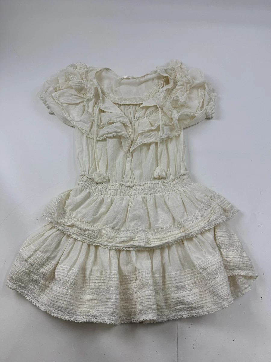 dressed in white clothing Camille Mini Dress, in White Taffeta, Size: 2XL main image 0