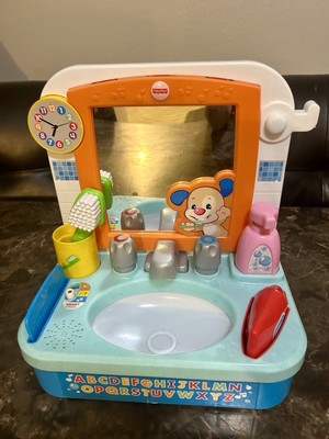 Fisher Price Laugh and Learn  Lets Get Ready!  Sink, Works Perfectly!