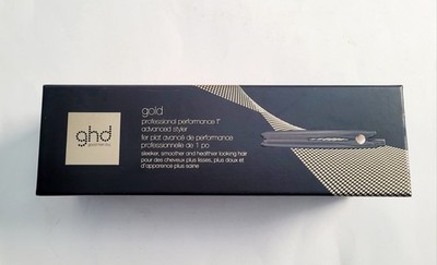 ghd Gold Styler 1'' Flat Iron Hair Straightener - Black. AUTHENTIC 