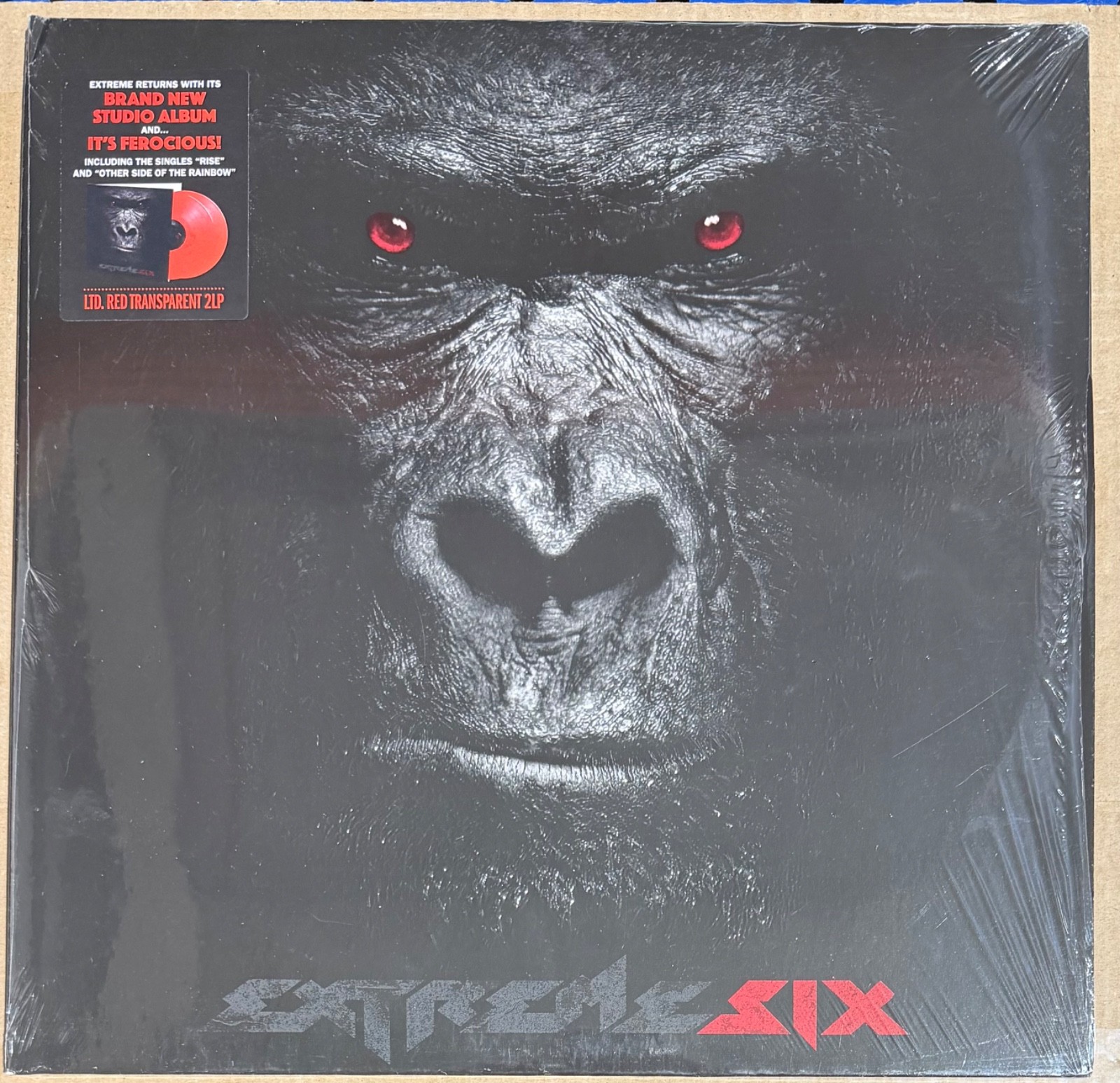 EXTREME SIX (Red Vinyl) (Limited Edition) New Sealed - Minor Sleeve Damage