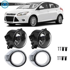 For 2012-2014 Ford Focus Driving Front Fog Lights Bumper Lamps Leftright Side For 2012-2014 Ford Focus Driving Front Fog Lights Bumper Lamps Leftright Side