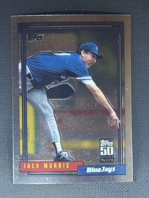 2001 Topps Traded & Rookies #T137 Jack Morris Chrome Toronto Blue Jays