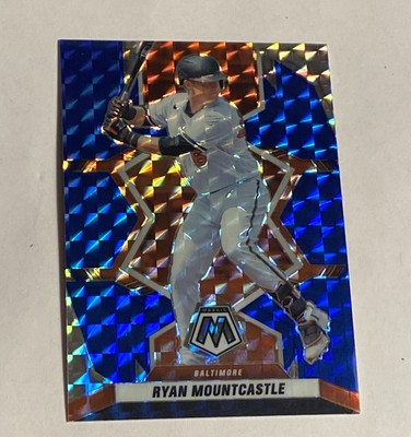  Ryan Mountcastle #/99 SP Blue Mojo Mosaic Prizm Baltimore Orioles   