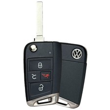 Mint Oem Vw Volkswagen 17-2019 Tiguan Flip Key Fob Remote 5g6.959.752.an Fs12p01
