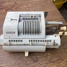 Antique Original Odhner Mechanical Calculator From The 50s Rare Find - 