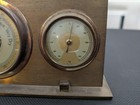 Vintage Lufft Made Western Germany Barometer Hygrometer Temperature Solid Brass — photo 4